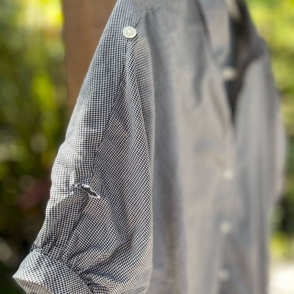 JOIE super soft lightweight cotton button down blouse sz XS - Picture 6 of 12